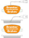Bremtec Evolve Hybrid-Carbon Brake Pad BT2200EV550 Bremtec - Micks Gone Bush