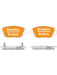 Bremtec Pro-Series Brake Pad BT2222PRO Brake Pads Bremtec - Micks Gone Bush
