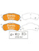 Bremtec Pro-Series Brake Pad BT22501PRO Bremtec - Micks Gone Bush