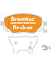 Bremtec Trade-Line Brake Pads Set BT22770TS Brake Pads Bremtec - Micks Gone Bush