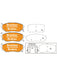 Bremtec Pro-Series Brake Pad BT22810PRO Bremtec - Micks Gone Bush