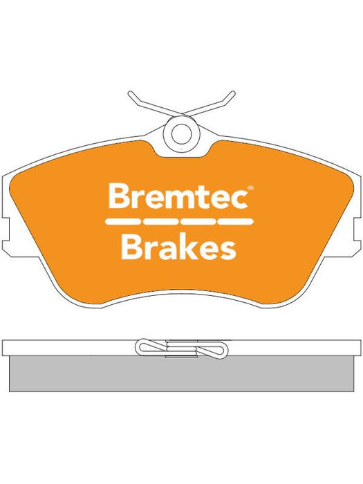 Bremtec Trade Line Brake Pad BT228TS Bremtec - Micks Gone Bush