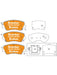 Bremtec Trade Line Brake Pad BT23020TS Brake Pads Bremtec - Micks Gone Bush