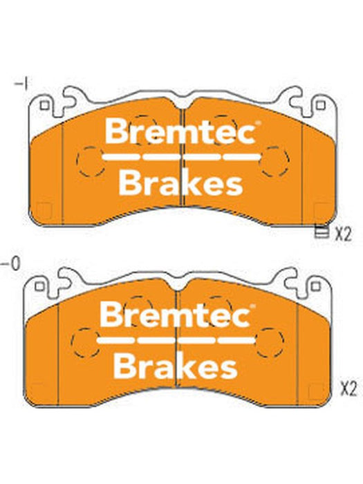 Bremtec Evolve Hybrid-Carbon Brake Pad BT23310EV550 Brake Pads Bremtec - Micks Gone Bush