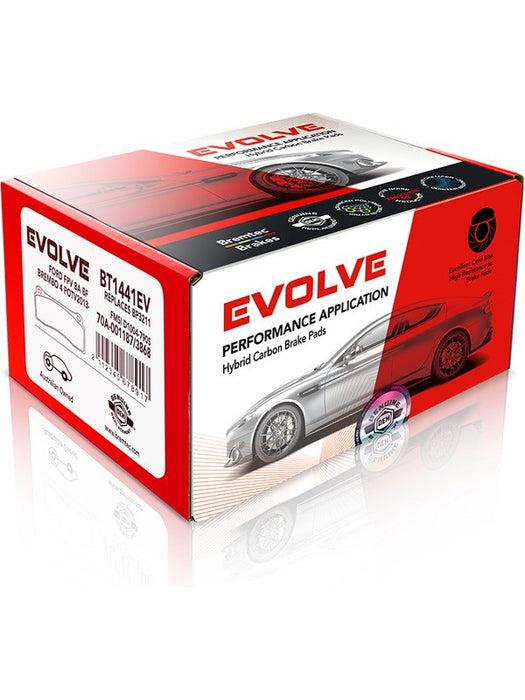 Bremtec Evolve Hybrid-Carbon Brake Pad For Chevrolet Corvette C6 6.2L BT23631EV Brake Pads Bremtec - Micks Gone Bush