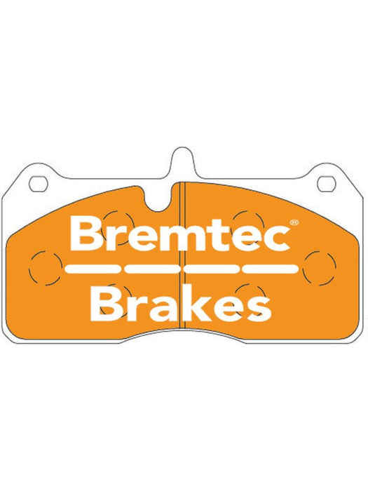 Bremtec Evolve Hybrid-Carbon Brake Pad BT24290EV550 Brake Pads Bremtec - Micks Gone Bush