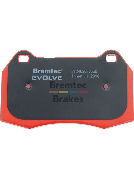 Bremtec Evolve Hybrid-Carbon Brake Pad BT24680EV550 Brake Pads Bremtec - Micks Gone Bush
