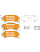 Bremtec Pro-Series Brake Pad BT25650PRO Brake Pads Bremtec - Micks Gone Bush