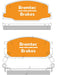 Bremtec Trade Line Brake Pad BT258TS Bremtec - Micks Gone Bush