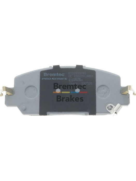 Bremtec Euro-Line High Grade Brake Pads - Front BT26910PRO Brake Pads Bremtec - Micks Gone Bush