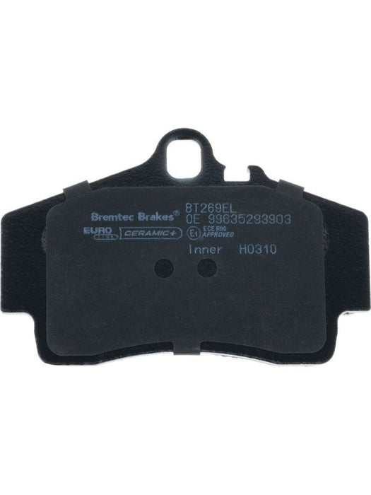 Bremtec Euroline Ceramic Brake Pad BT269EL Brake Pads Bremtec - Micks Gone Bush