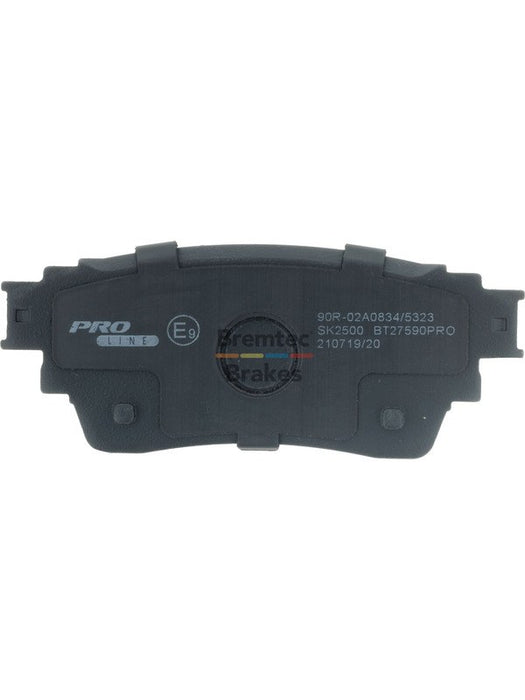 Bremtec Pro-Series Brake Pad BT27590PRO Bremtec - Micks Gone Bush
