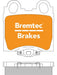 Bremtec Pro-Series Brake Pad BT275PRO Bremtec - Micks Gone Bush