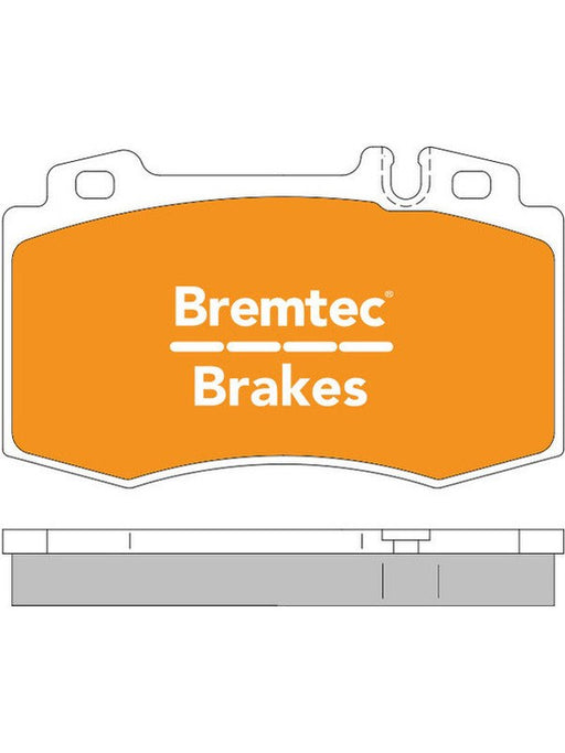 Bremtec Endure 4WD Brake Pad BT281E Bremtec - Micks Gone Bush