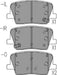 Bremtec Pro-Line Heavy Duty Brake Pads For SsangYong Rexton - Rear BT28760PRO Bremtec - Micks Gone Bush