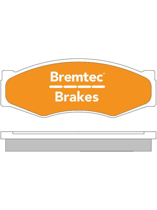 Bremtec Trade Line Brake Pad BT293TS Bremtec - Micks Gone Bush