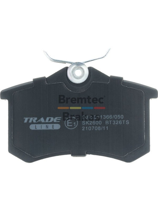 Bremtec Trade Line Brake Pad BT326TS Bremtec - Micks Gone Bush