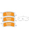 Bremtec Trade Line Brake Pad BT357TS Bremtec - Micks Gone Bush