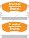 Bremtec Trade Line Brake Pad BT393TS Bremtec - Micks Gone Bush