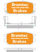 Bremtec Trade Line Brake Pad BT395TS Bremtec - Micks Gone Bush