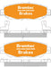 Bremtec Endure 4WD Brake Pad BT411E Bremtec - Micks Gone Bush