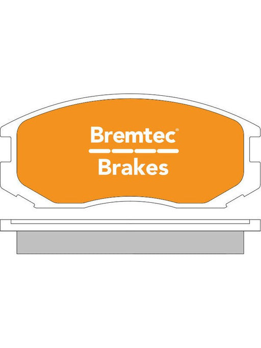 Bremtec Ultra Ceramic Brake Pad BT424ULT Bremtec - Micks Gone Bush
