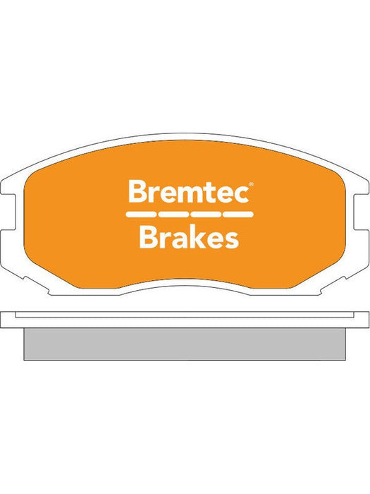 Bremtec Ultra Ceramic Brake Pad BT424ULT Bremtec - Micks Gone Bush