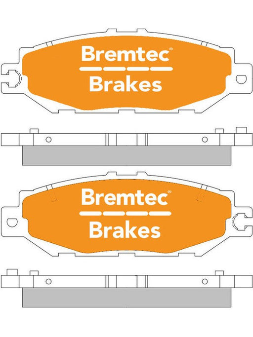 Bremtec Endure 4WD Brake Pad BT429E Bremtec - Micks Gone Bush
