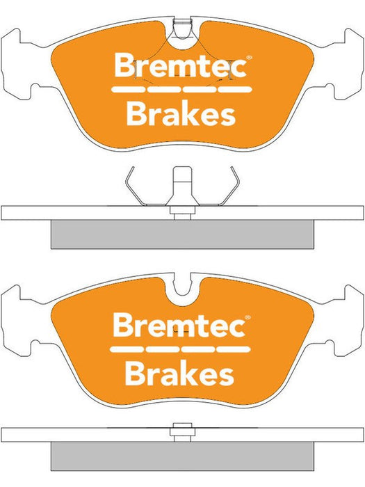 Bremtec Trade Line Brake Pads BT430TS Bremtec - Micks Gone Bush