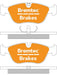 Bremtec Trade Line Brake Pads BT430TS Bremtec - Micks Gone Bush