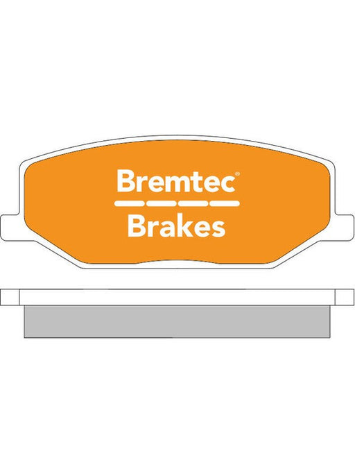 Bremtec Endure 4WD Brake Pad BT442E Bremtec - Micks Gone Bush