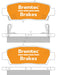 Bremtec Trade Line Brake Pad BT447TS Brake Pads Bremtec - Micks Gone Bush