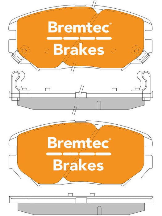 Bremtec Endure 4WD Brake Pad BT458E Bremtec - Micks Gone Bush