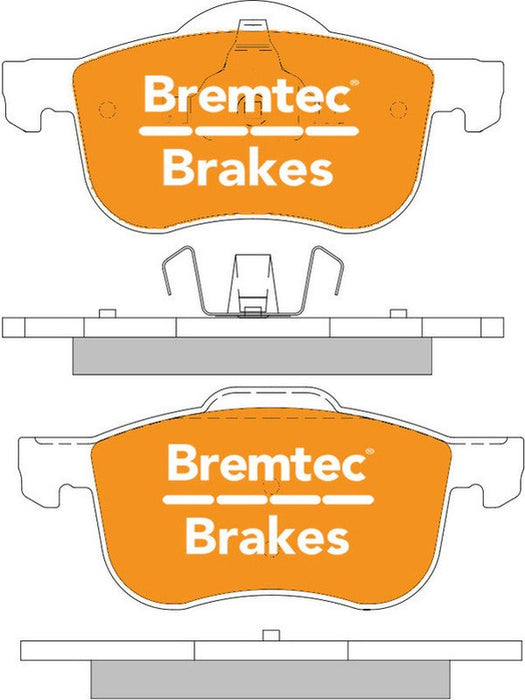 Bremtec Endure 4WD Brake Pad BT486E Bremtec - Micks Gone Bush