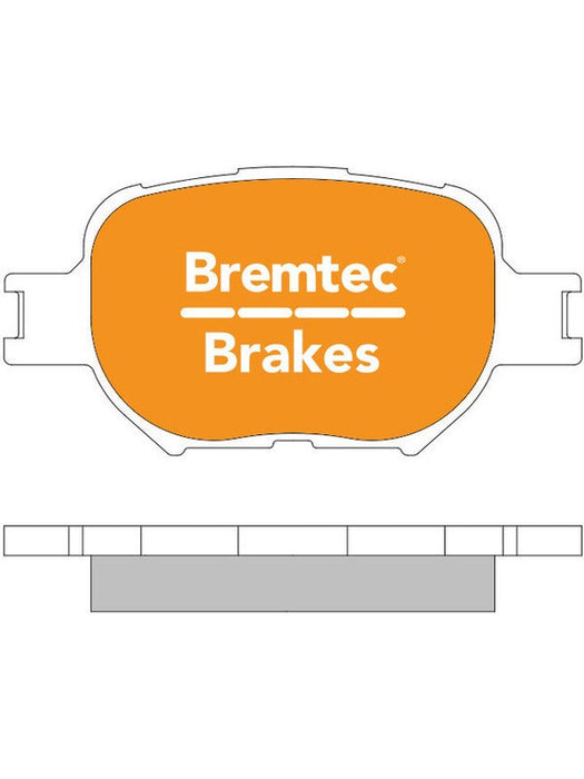 Bremtec Endure 4WD Brake Pad BT502E Bremtec - Micks Gone Bush
