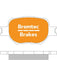 Bremtec Pro-Series Brake Pad BT502PRO Bremtec - Micks Gone Bush