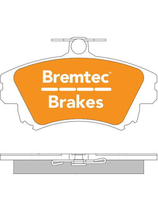 Bremtec Trade Line Brake Pad BT509TS Bremtec - Micks Gone Bush