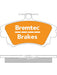 Bremtec Trade Line Brake Pad BT509TS Bremtec - Micks Gone Bush