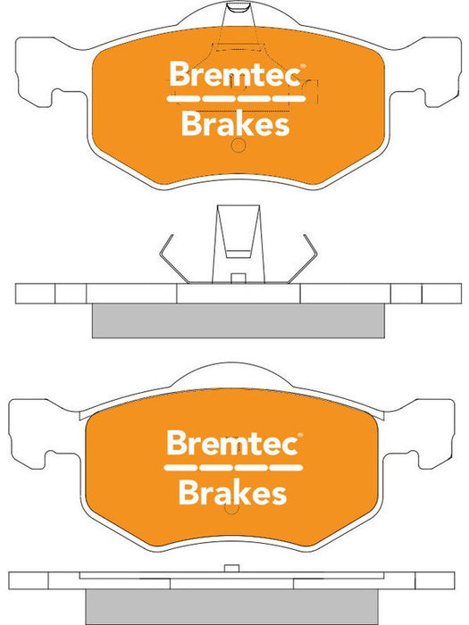 Bremtec Endure 4WD Brake Pad BT514E Bremtec - Micks Gone Bush
