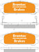 Bremtec Trade Line Brake Pad BT515TS Brake Pads Bremtec - Micks Gone Bush