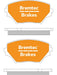 Bremtec Pro-Series Brake Pad BT587PRO Brake Pads Bremtec - Micks Gone Bush