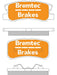 Bremtec Pro-Series Brake Pad BT590PRO Bremtec - Micks Gone Bush