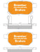 Bremtec Pro-Series Brake Pad BT601PRO Bremtec - Micks Gone Bush