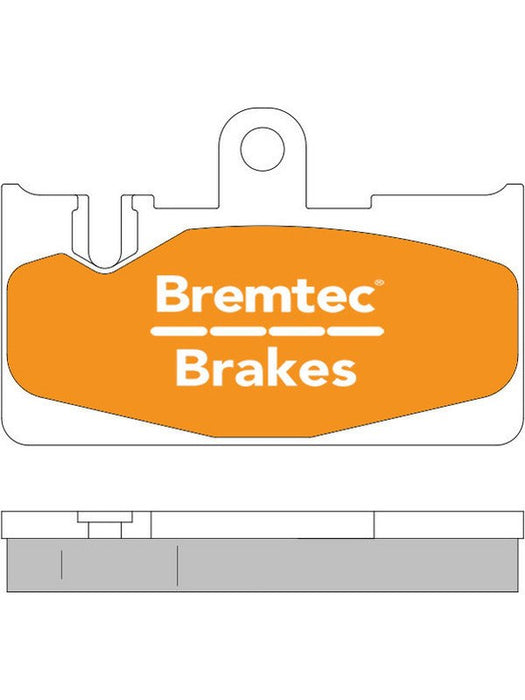Bremtec Trade Line Brake Pad BT602TS Bremtec - Micks Gone Bush