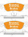 Bremtec Trade Line Brake Pad BT627TS Bremtec - Micks Gone Bush