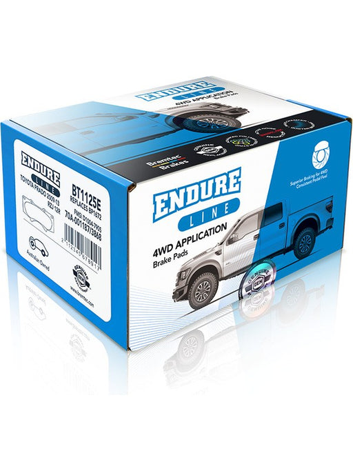 Bremtec Endure 4WD Brake Pad BT647E Brake Pads Bremtec - Micks Gone Bush