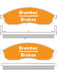 Bremtec Pro-Series Brake Pad BT674PRO Brake Pads Bremtec - Micks Gone Bush