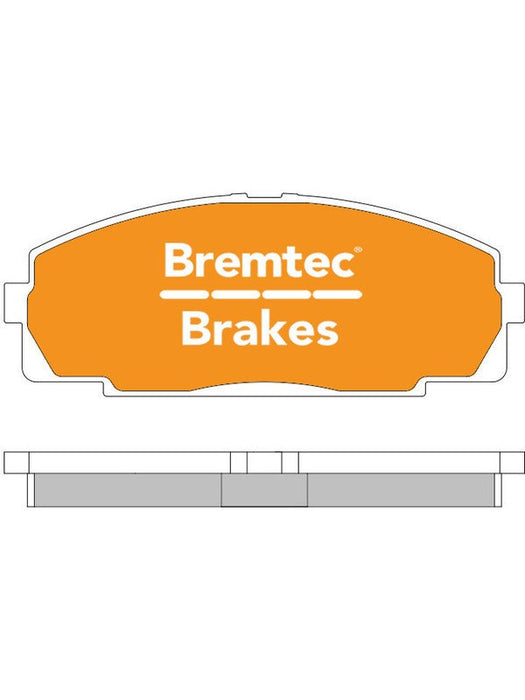 Bremtec Endure 4WD Brake Pad BT706E Bremtec - Micks Gone Bush
