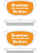 Bremtec Trade Line Brake Pad BT721TS Brake Pads Bremtec - Micks Gone Bush