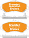 Bremtec Trade Line Brake Pads BT731TS Brake Pads Bremtec - Micks Gone Bush